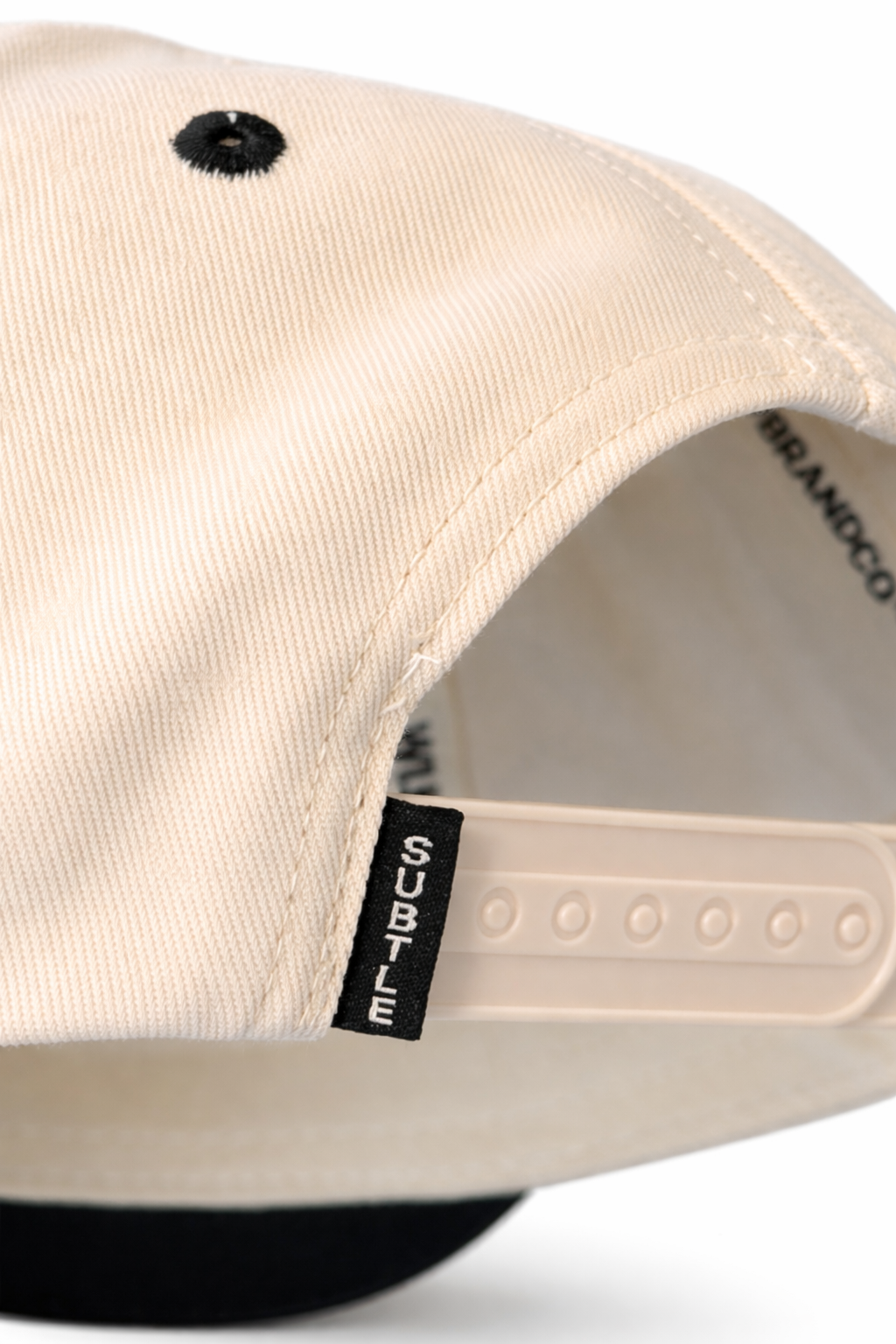 Subtle Signal - Cream & Black